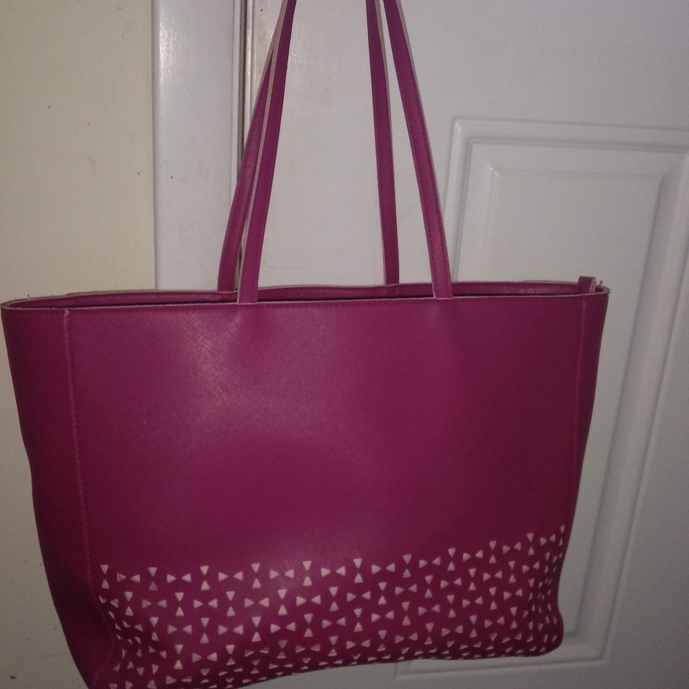 Pink bath and body works tote